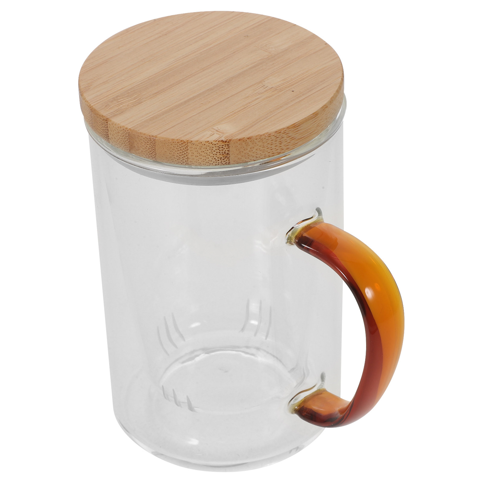 450Ml Glass Tea Cup with Built - Coffee Tea Green recension och pris