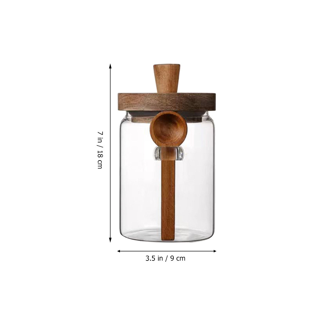 Glass Coffee Bean Storage Jar  - Coffee Tea Holders recension och pris