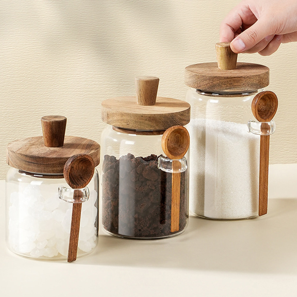Glass Coffee Bean Storage Jar  - Coffee Tea Holders recension och pris