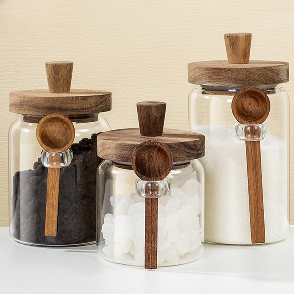 Glass Coffee Bean Storage Jar  - Coffee Tea Holders recension och pris