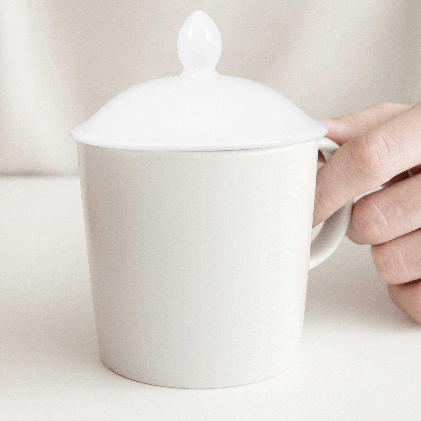 Ceramic Mug Lid Universal Roun - Coffee Tea Replacement recension och pris