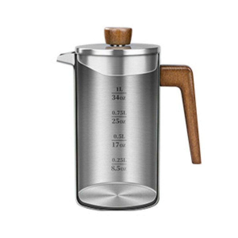 JUSTINLAU 1000ml Stainless Ste - French Press Coffee & Tea recension och pris