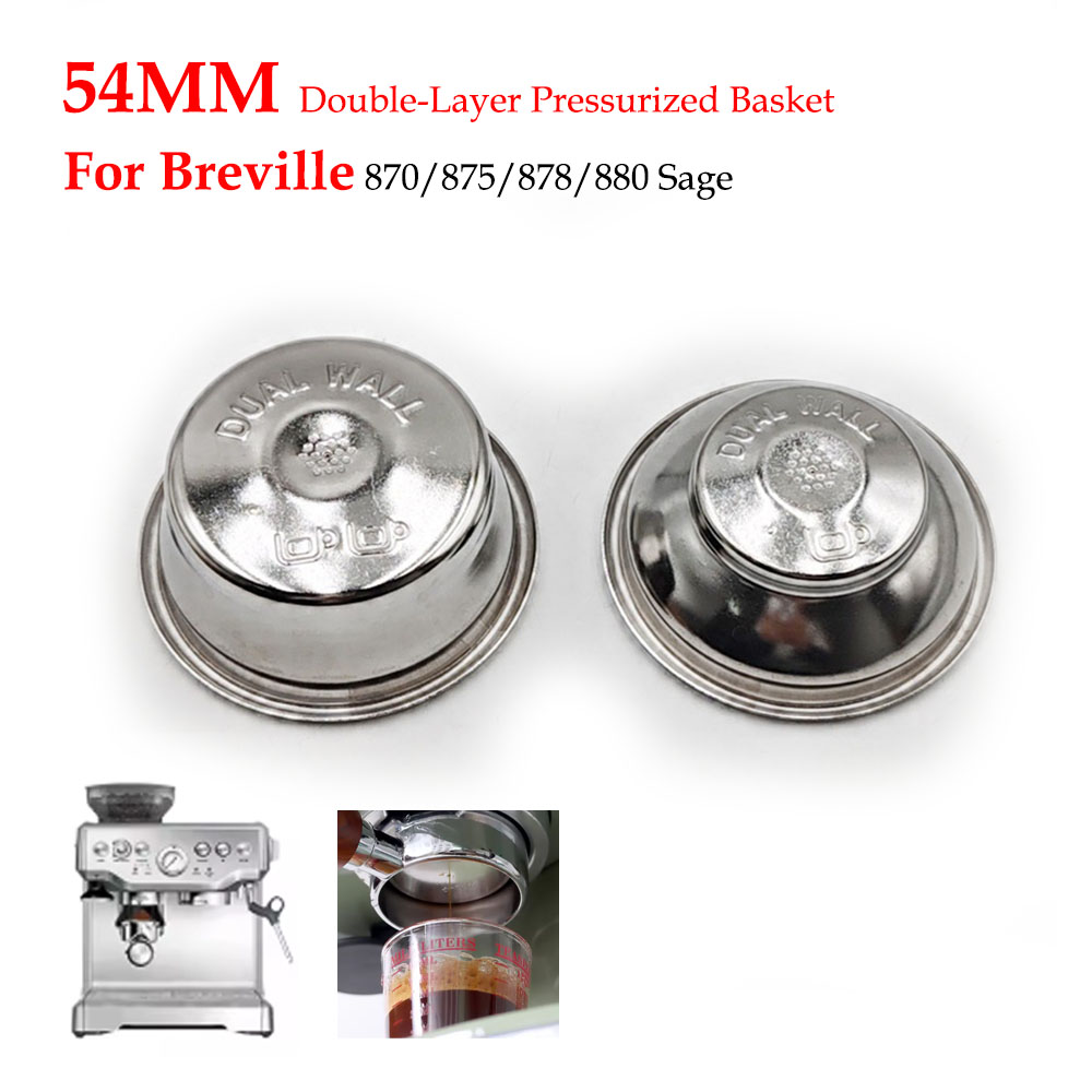 54mm Dual-Layer Pressurized Fi - Coffee And Tea Filter recension och pris