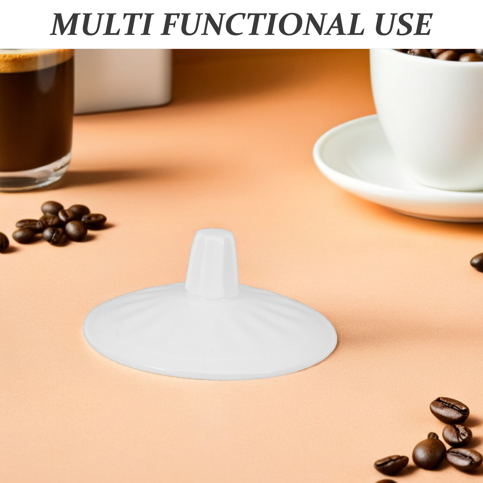 2Pcs Ceramic Mug Lids White Po - Coffee Tea Replacement recension och pris