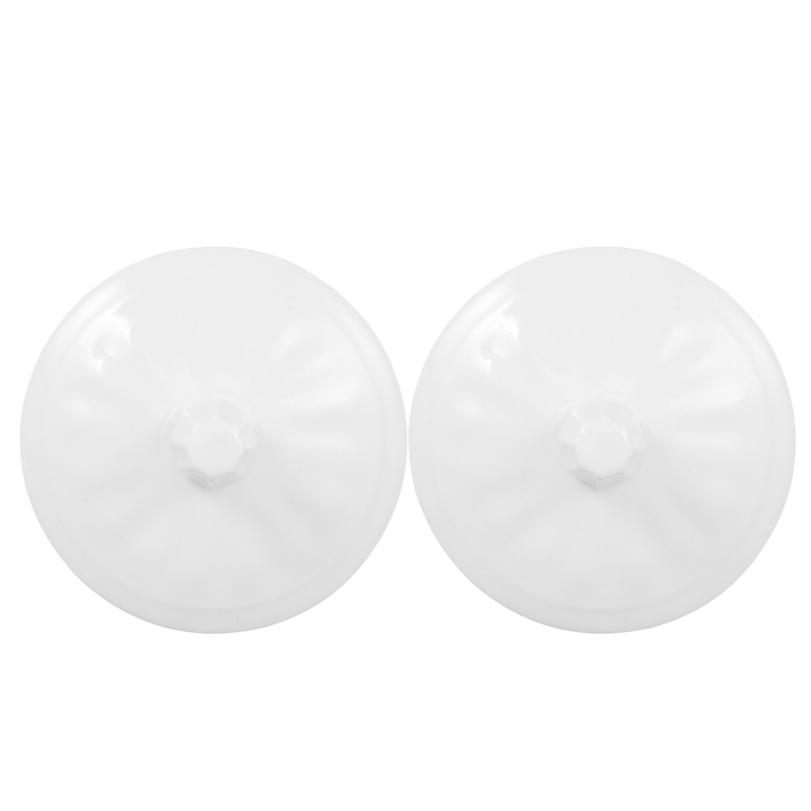 2Pcs Ceramic Mug Lids White Po - Coffee Tea Replacement recension och pris