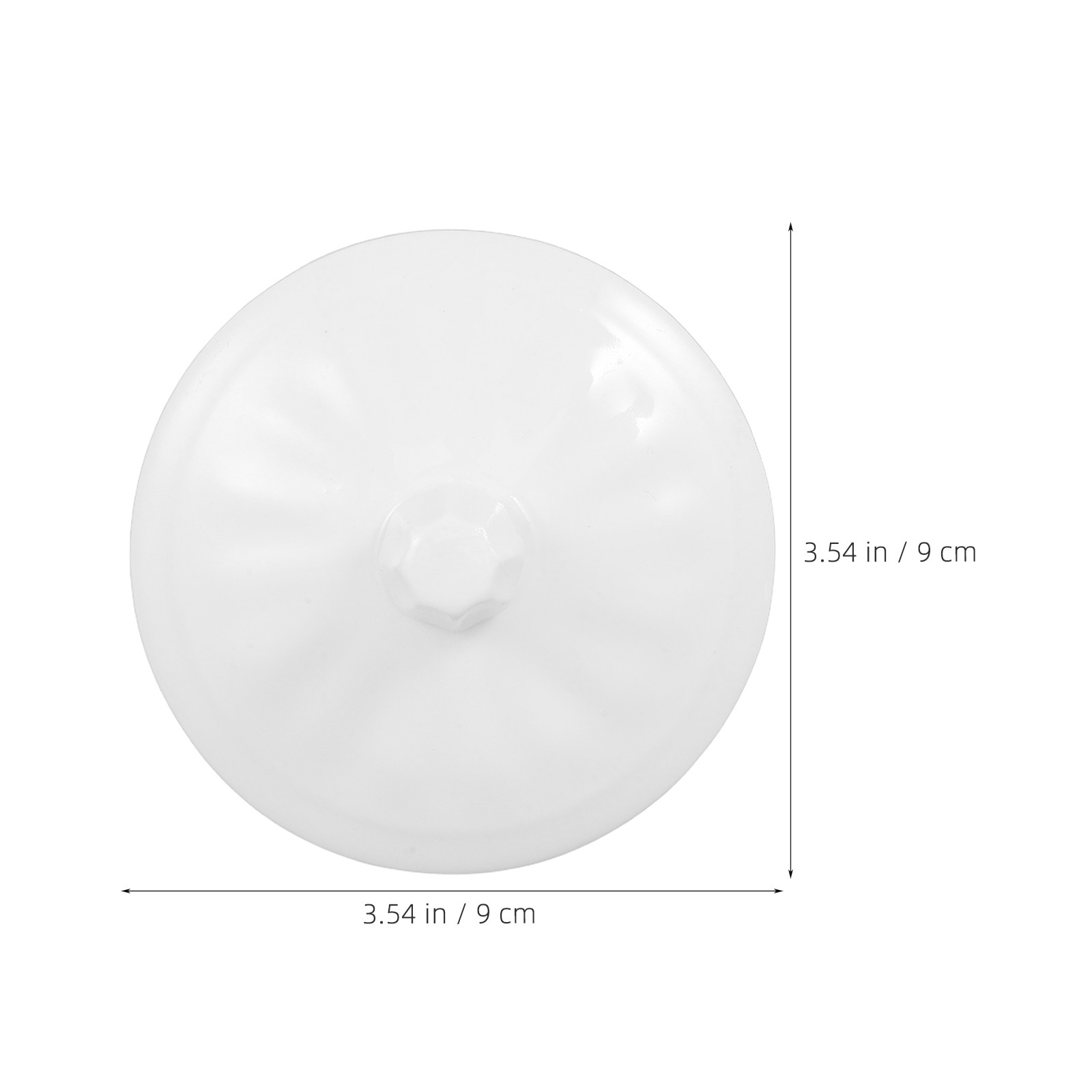 2Pcs Ceramic Mug Lids White Po - Coffee Tea Replacement recension och pris
