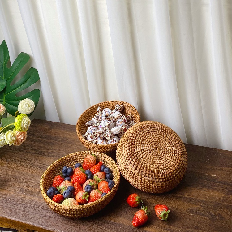 Vietnam Rattan Fruit Basket Te - Coffee Tea Vietnam recension och pris