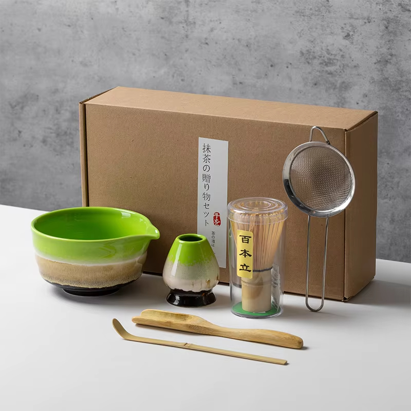 Japanese Style Matcha Tea Set  - Matcha Whisk Set recension och pris