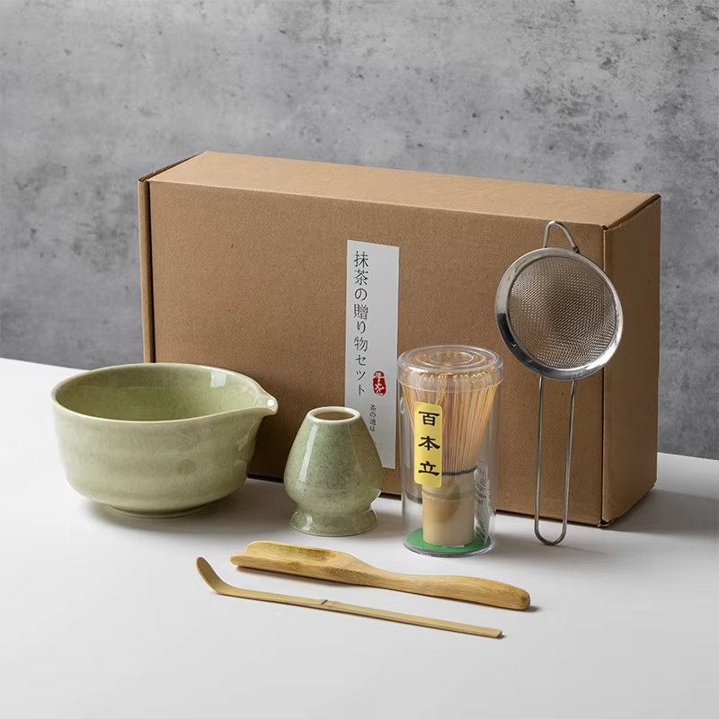 Japanese Style Matcha Tea Set  - Matcha Whisk Set recension och pris