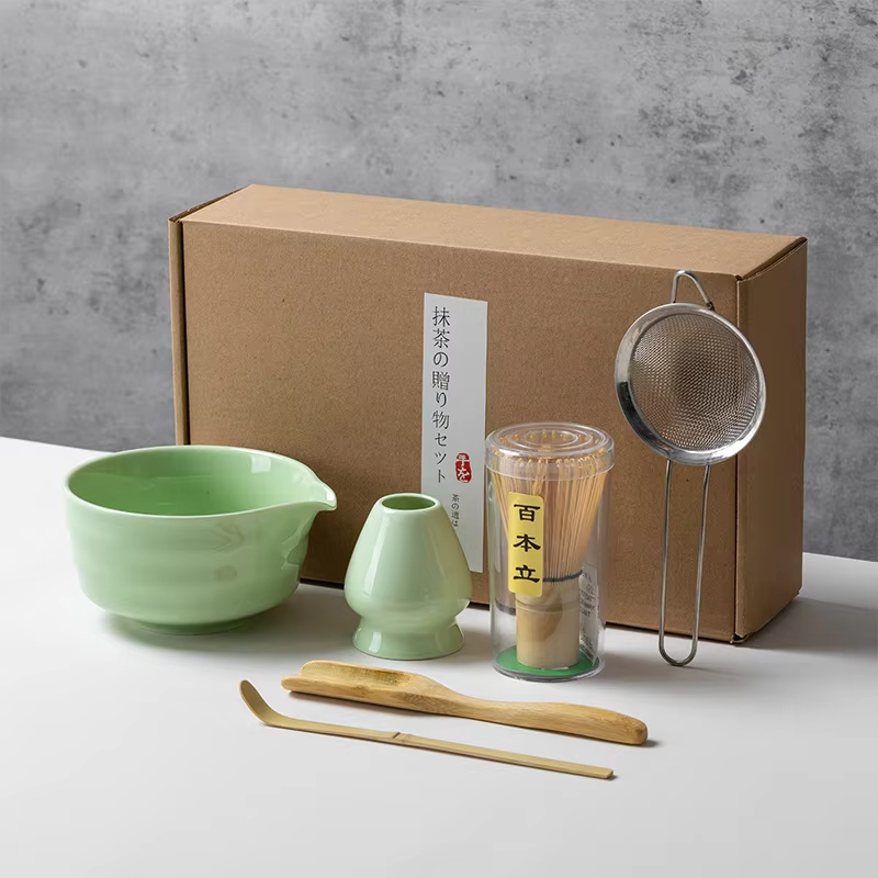 Japanese Style Matcha Tea Set  - Matcha Whisk Set recension och pris