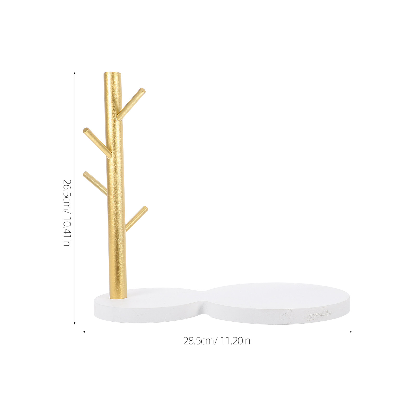 Wooden Tea Cup Storage Rack Ea - Coffee Tea Holders recension och pris