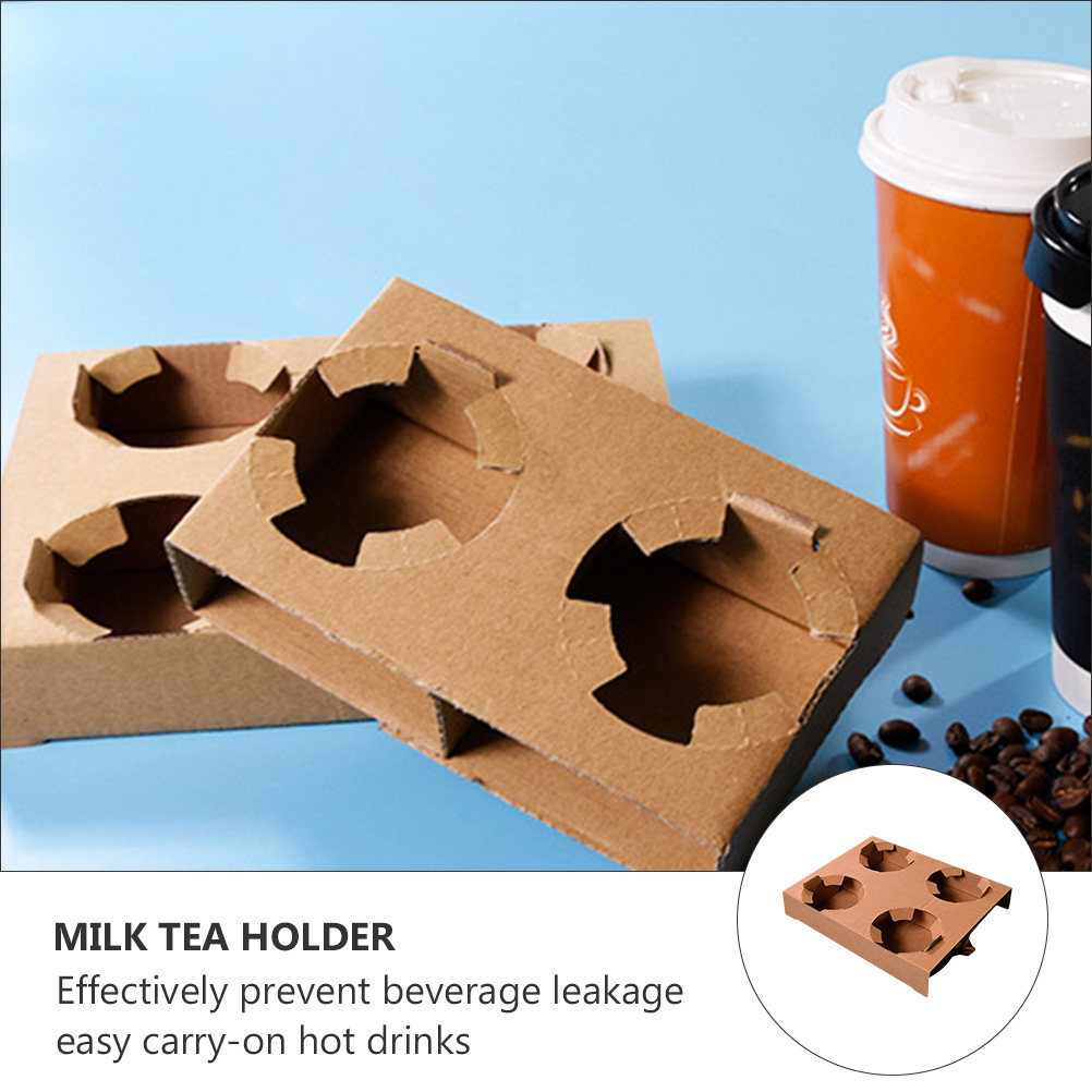 10Pcs Eco-Friendly Biodegradab - Coffee Tea Holders recension och pris
