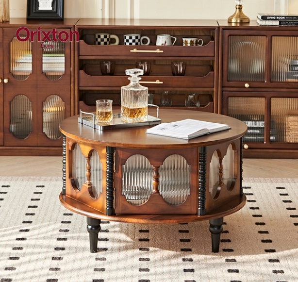 Solid wood coffee table with s - Coffee Tea Etc recension och pris