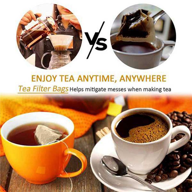 AS60-600 Pcs Tea Filter Bag Di - Coffee Tea Leaf recension och pris