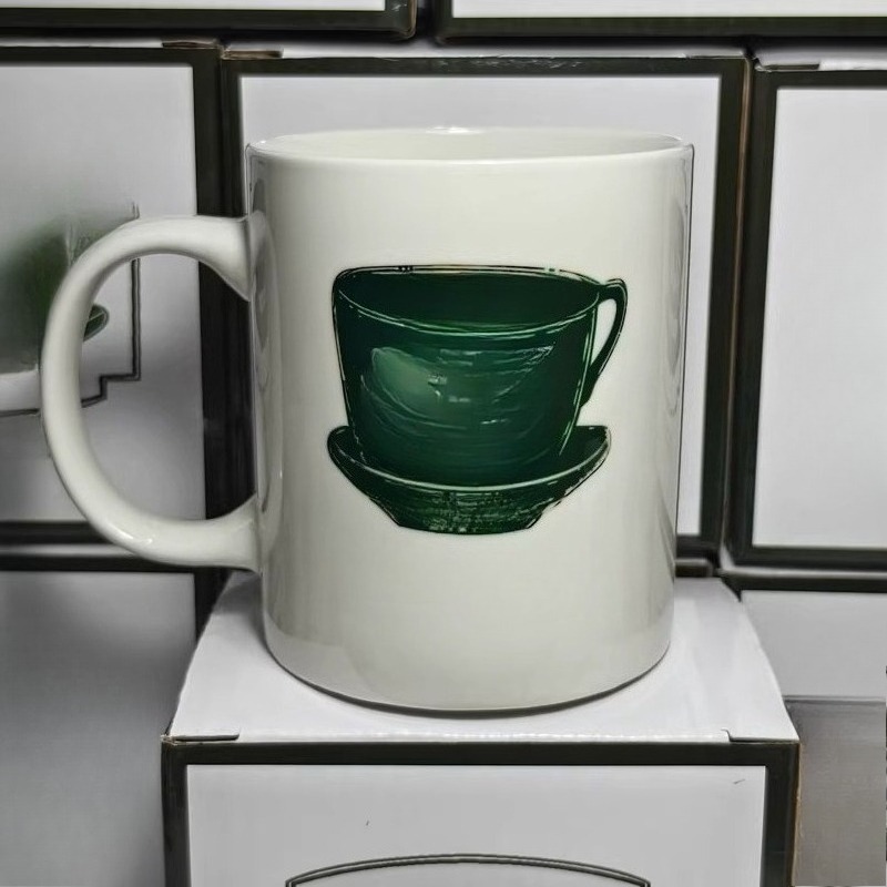Medieval Green Cafe Ceramic Vi - Coffee Tea Green recension och pris