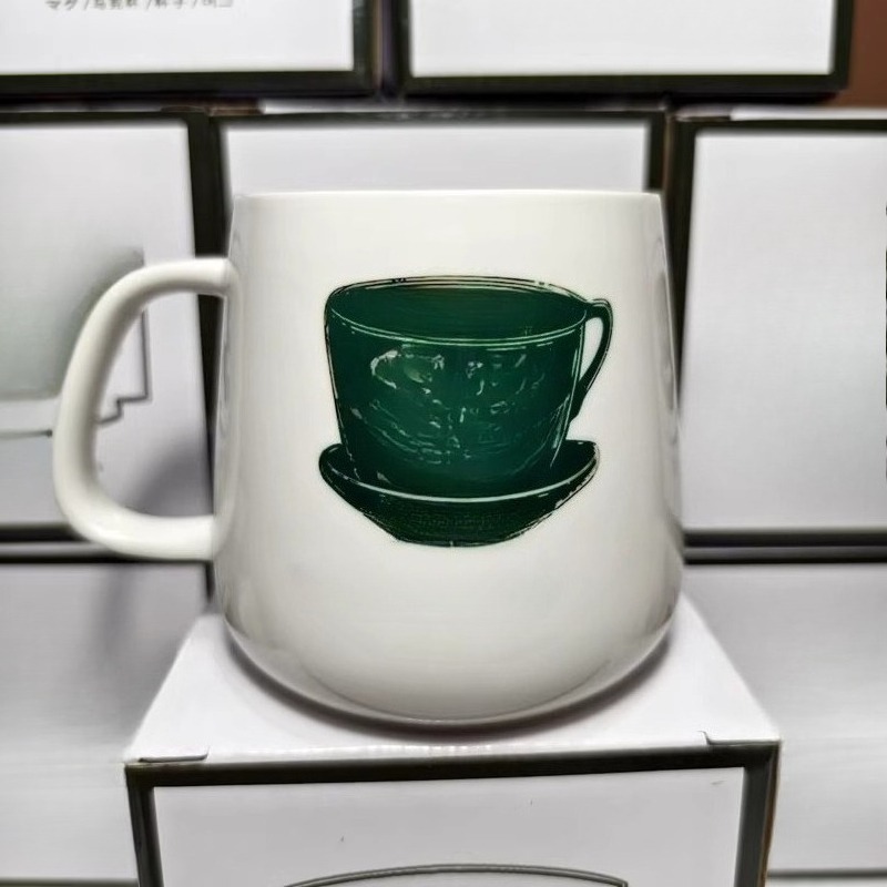 Medieval Green Cafe Ceramic Vi - Coffee Tea Green recension och pris