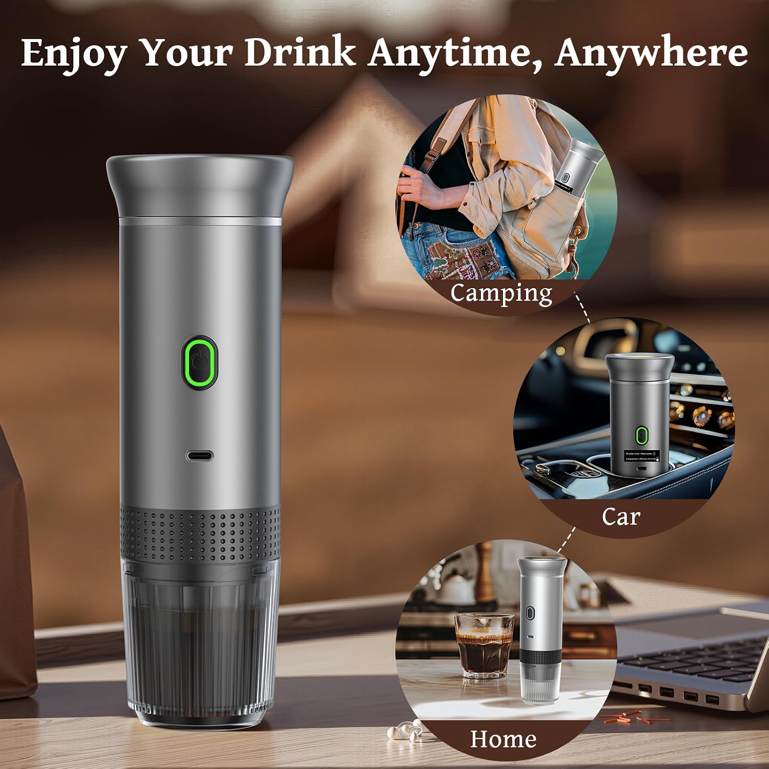 2026 New Upgrade Portable Coff - Coffee Tea Espresso Machines recension och pris