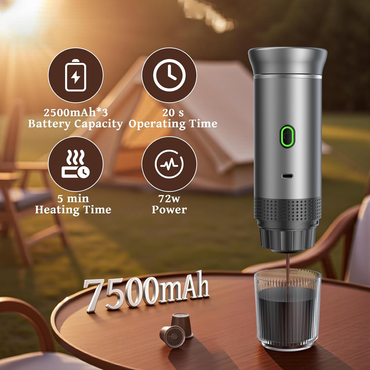 2026 New Upgrade Portable Coff - Coffee Tea Espresso Machines recension och pris