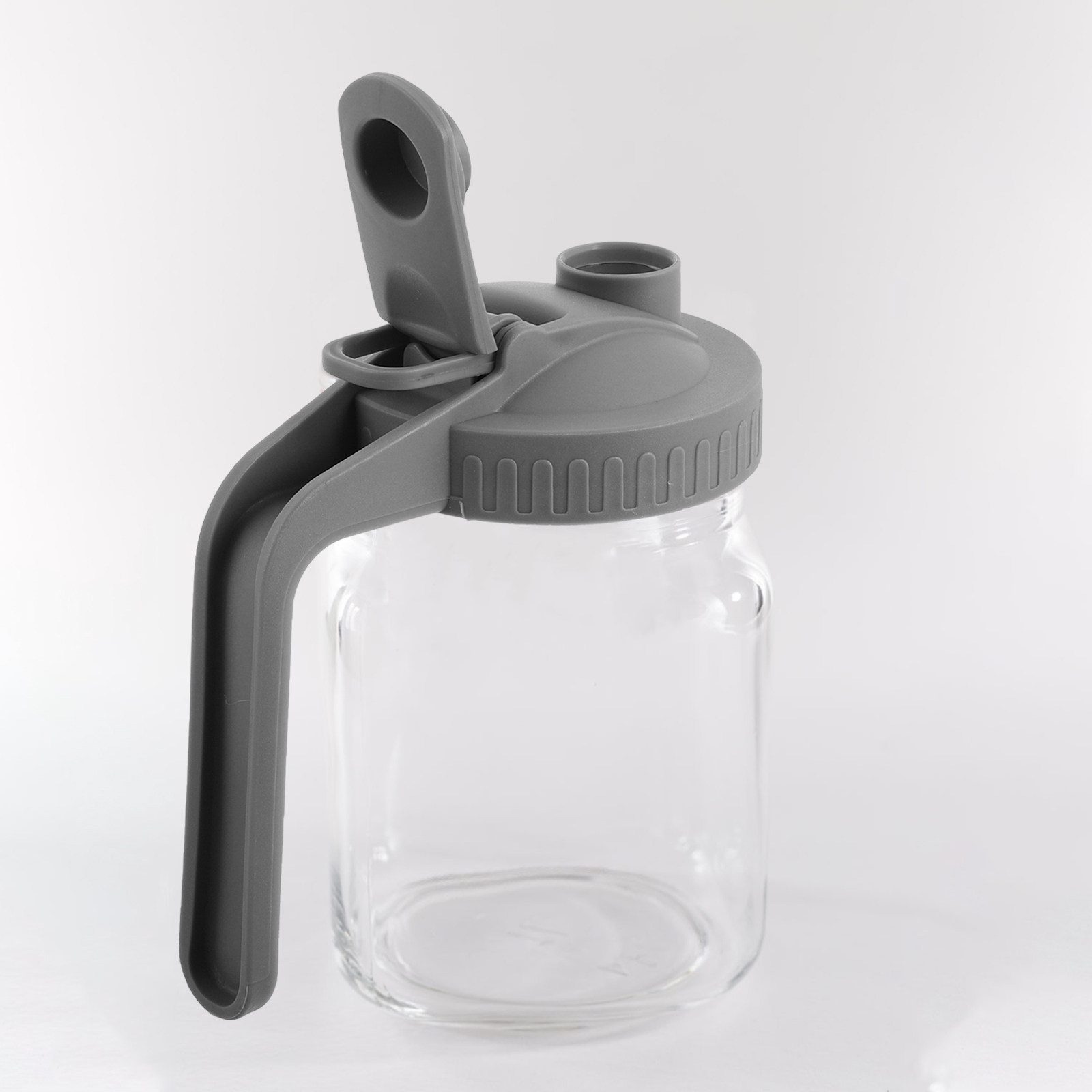 Mason Jar Lid Handle Wide Mout - Coffee Tea Replacement recension och pris