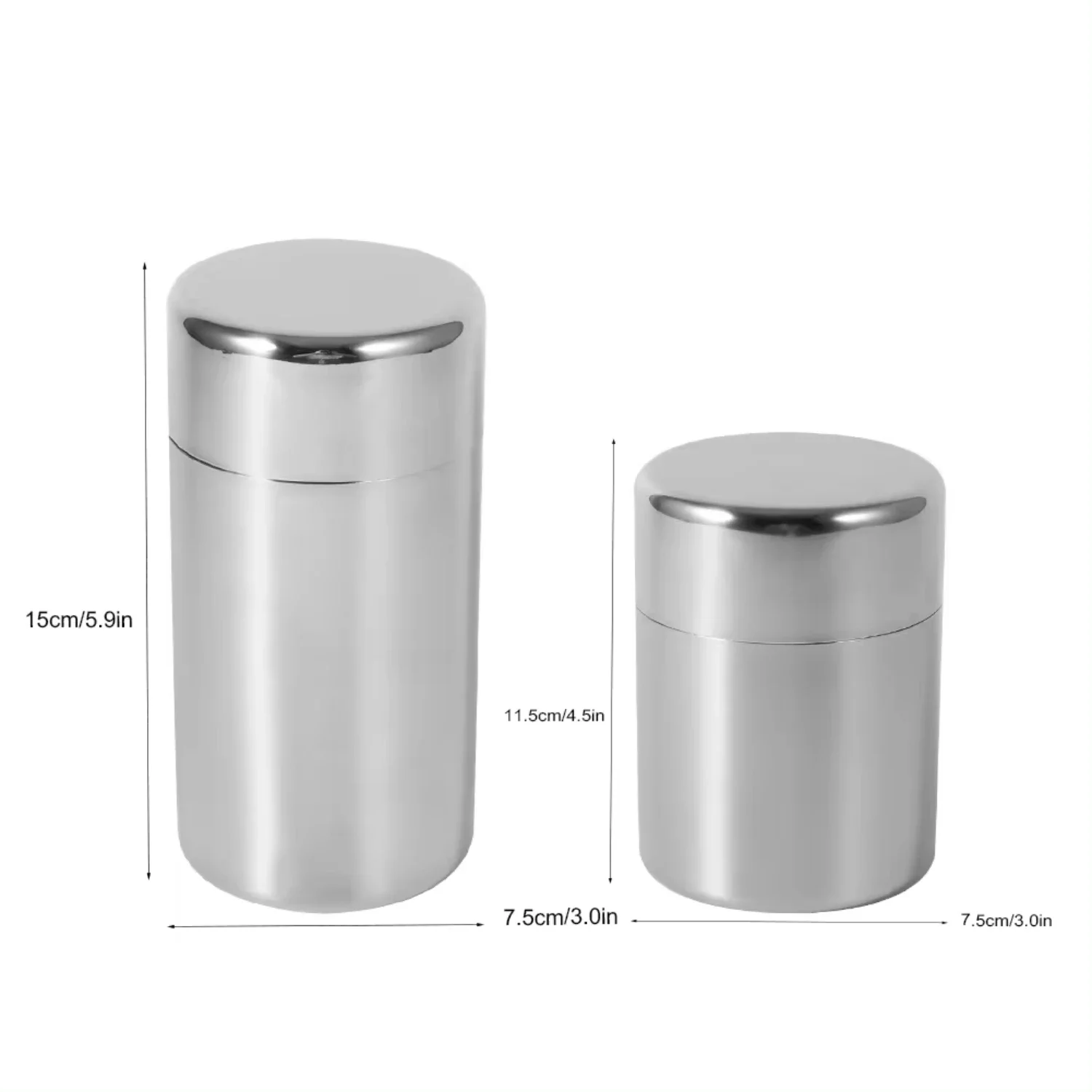 Stainless Steel Tea Leaf Tins  - Coffee Tea Leaf recension och pris