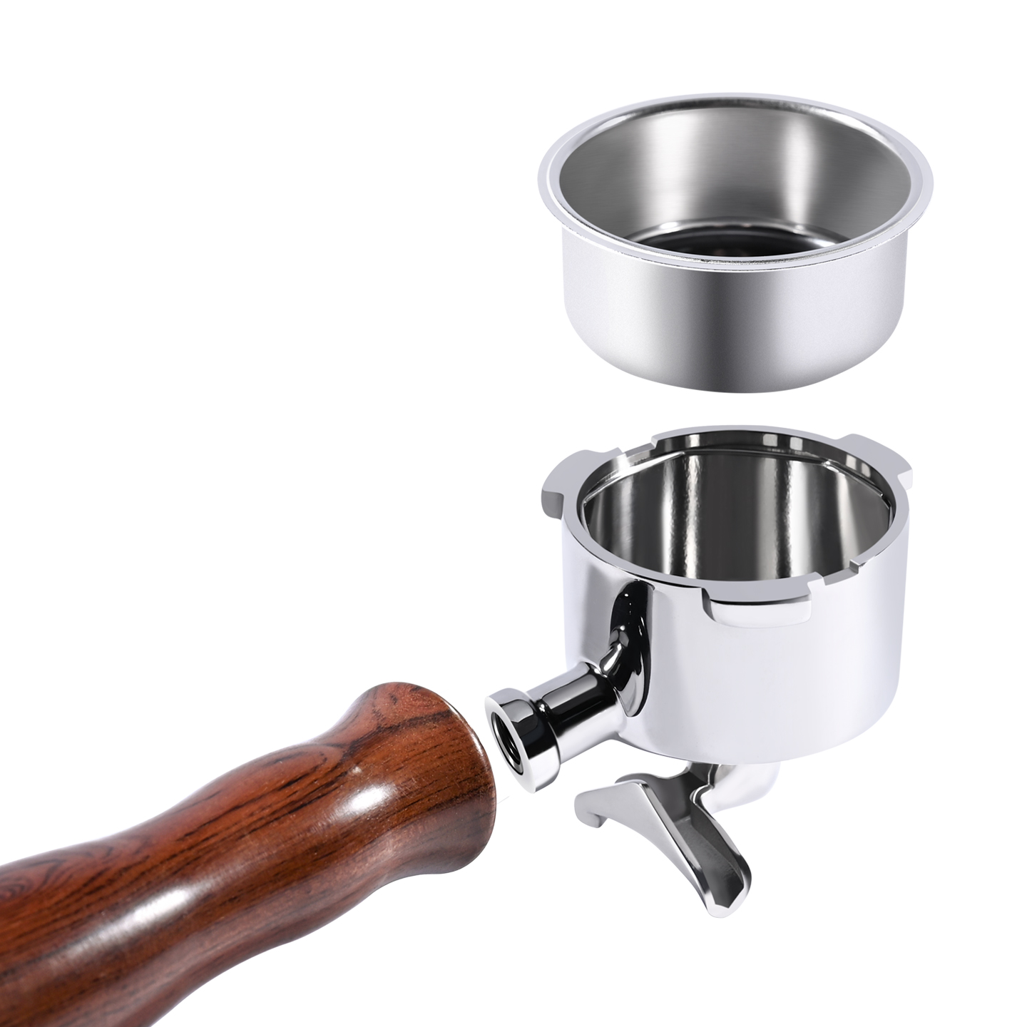 51mm Double Spout Coffee Porta - Coffee And Tea Filter recension och pris