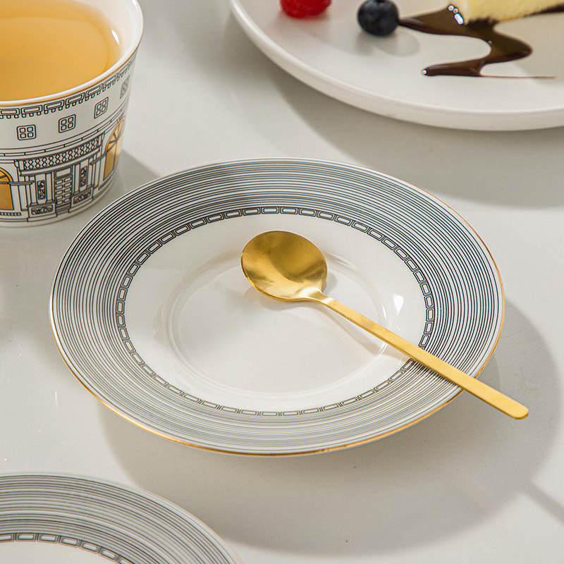 Architectural Cup and Saucer C - Coffee Tea Game recension och pris