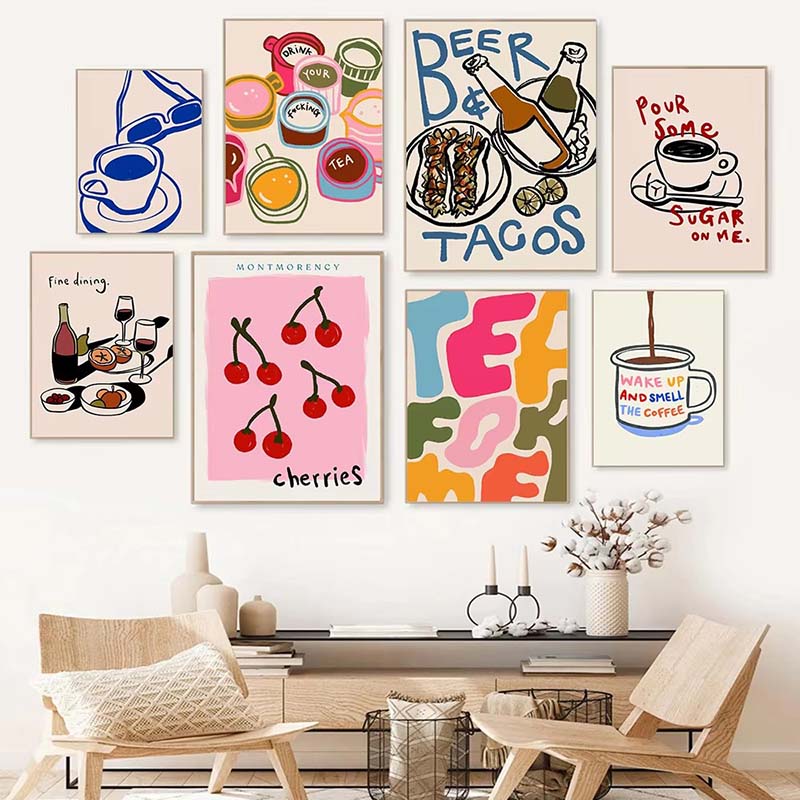 Abstract Coffee Afternoon Tea  - Coffee Tea Picture recension och pris