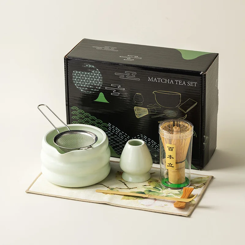 2/4//7PCS Japanese Matcha Set  - Matcha Whisk Set recension och pris