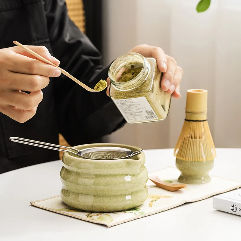 2/4//7PCS Japanese Matcha Set  - Matcha Whisk Set recension och pris