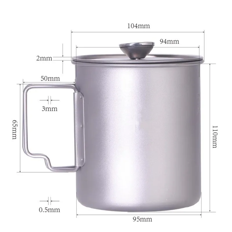 Pure Titanium Press Pot Extrud - French Press Coffee & Tea recension och pris