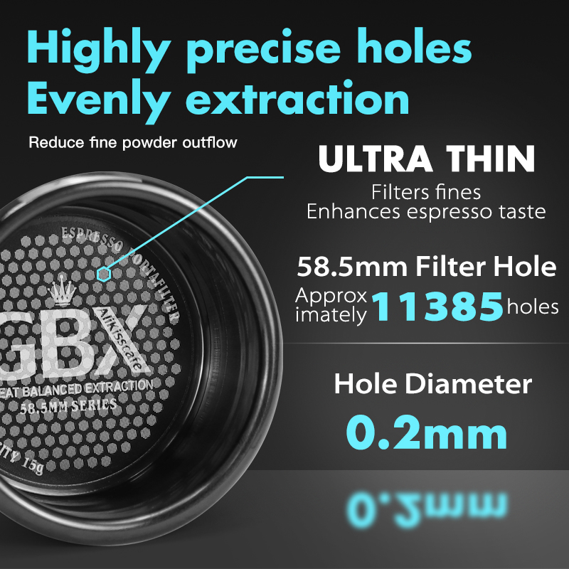 58MM Coffee Bottomless Portafi - Coffee And Tea Filter recension och pris